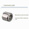 Kozelo 2pz HF081412 Ago Rullo Cuscinetti 8mm x 14mm x