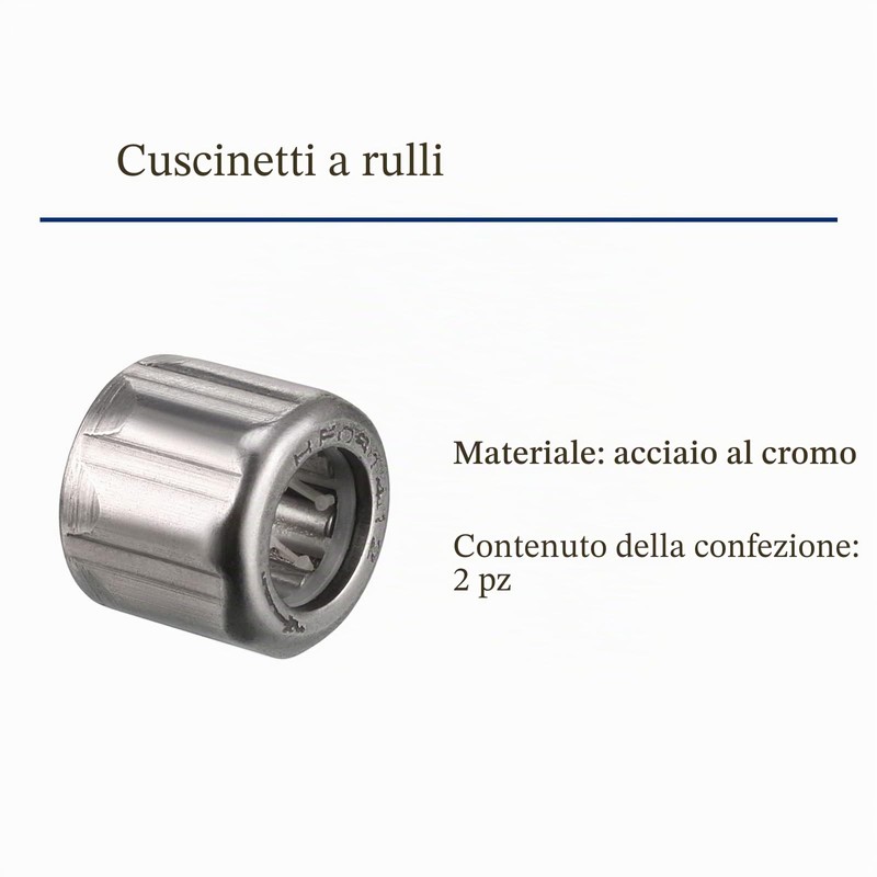 Kozelo 2pz HF081412 Ago Rullo Cuscinetti 8mm x 14mm x