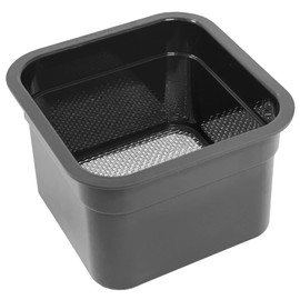 Sluice Fox 6 inch Gold Classifier; Stacking sifting pan with Stainless Steel mesh Strainer for Gold panning; sharktooth and gem Sifter; 10 mesh, 100 Holes per Square inch (Black)