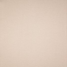 fingsi Stoffe Mira Cuff Fabric, Fine Knit, Tubular Fabric, Coupon, Plain, 34 cm, Tube Width, 95% Cotton, 5% Elastane (33. Beige 0.5 m)