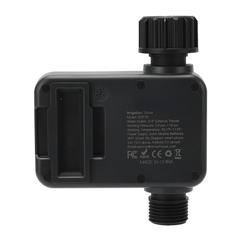 Sprinkler Timer 3/4in Male Thread Remote Control Irrigation Controller for