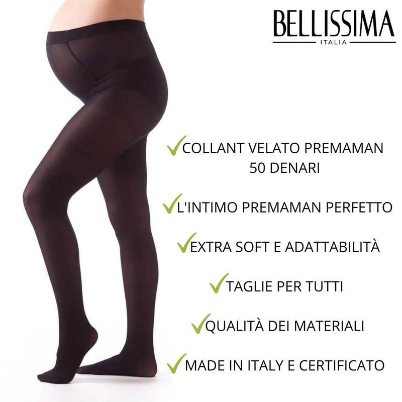 BELLISSIMA Collant Premaman Microfibra 50 DEN M101 – Pack 2