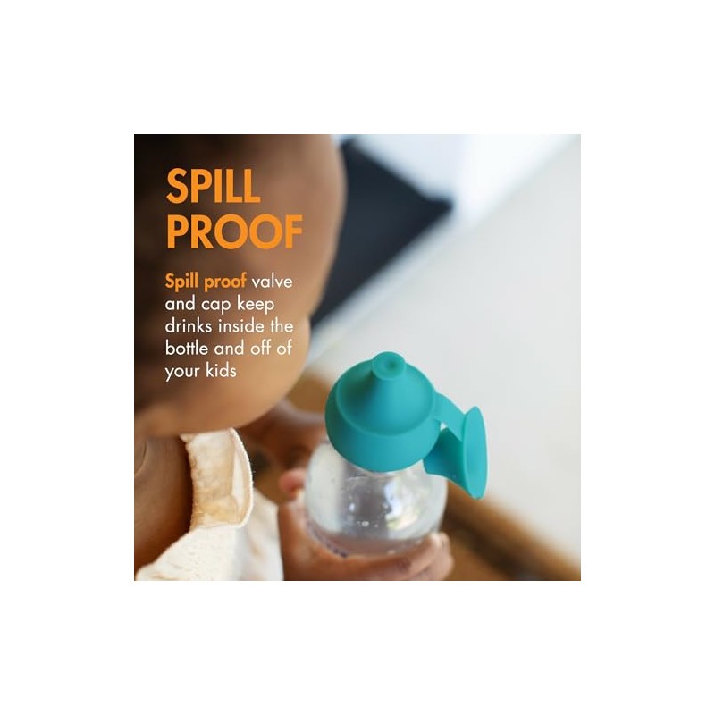 Boon Snug Sip - Tapones universales para botellas de agua