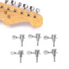 6 Set Tuning Pegs Electric Guitar Machine Heads Tuners Parts