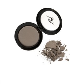 Eye Embrace Gray Eyebrow Powder, Hair Powder, Root Cover-Up – Waterproof, Cruelty-Free (Luna light brown-gray)