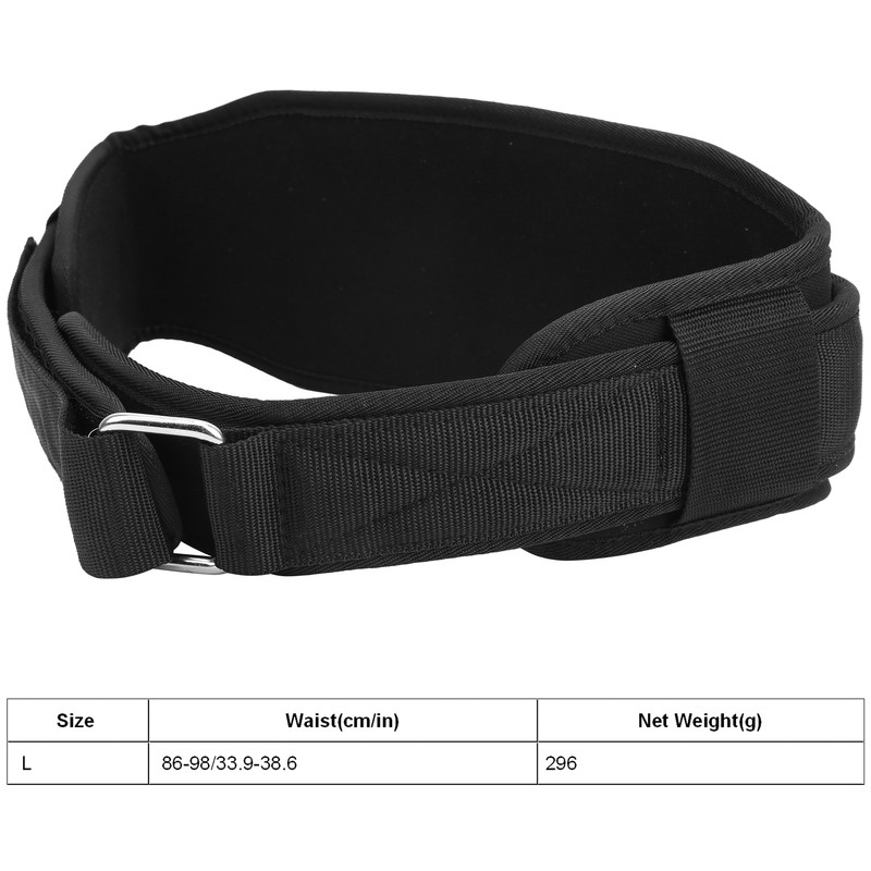 Nylon Weight Lifting Belt Fitness Strength Squat Training Bodybuilding Waist