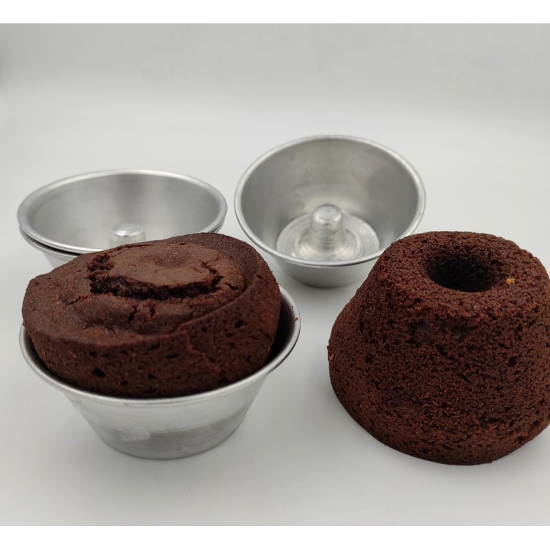 Mali's 43108 Mini Savarin and Baba Moulds, Set of 6,