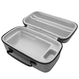 EVA Portable Projector Bag for Capsule 1080P Waterproof, Shockproof Lightweight with Soft Interior Grey, Compatible with Nebula