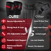 Anraye Elbow Wraps for Weightlifting - 47" Adjustable Compression Straps