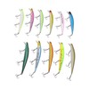11 Pcs Simulation Minnow Lure Plastic Fishing Bait Fishing Accessories