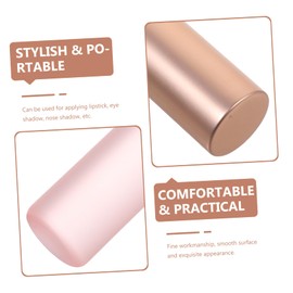 Vaguelly 2Pcs Portable Applicators Compact Makeup Brushes for Women for Lip Gloss Lipstick and Concealer Application Convenient Travel Tools with Durable Design