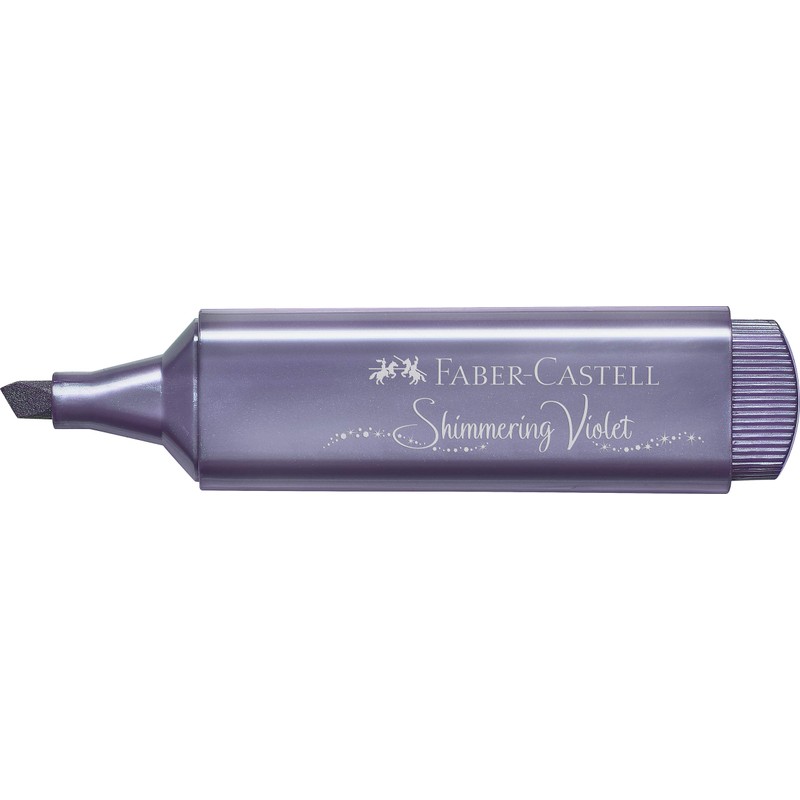 Faber-Castell 154678 – Highlighter TL 46, Metallic Violet, 1 Piece