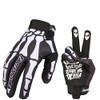 Guantes De Motociclismo con Dedos Completos, Estilo Esqueleto, para Carreras