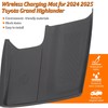 TRSAIM Wireless Charging Mat Compatible with 2024 2025 Toyota Grand