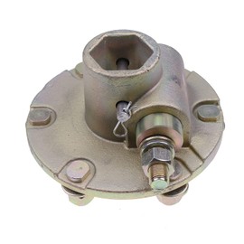 Solarhome 67401-17453 H6640-17300 Wheel Hub Compatible with Kubota B2410 B1700 B7510 B7200 B5100 B4200 B7300 B1550 B5200 B6100 B7400 B2100 B7610 B7100 B1750 B7500,Silver