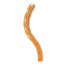 Cream Filled Licorice Twists Soft Chewy Candy Sticks Sweet Fruity Orange Pop Flavor Fun Party Snacks Movie Night Treats Bulk 11oz Bag (Pack of 12, Orange)