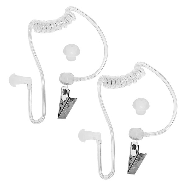 NIDHFG 2 Sets Of Sound Hoses, Ears Inserted Into Transparent