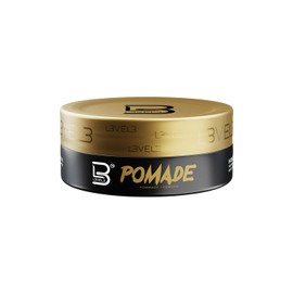 L3 L3 Level 3 Pomade - Improves Hair Strength and Volume Long-Lasting Hold Infused with Keratin (2 Pack)
