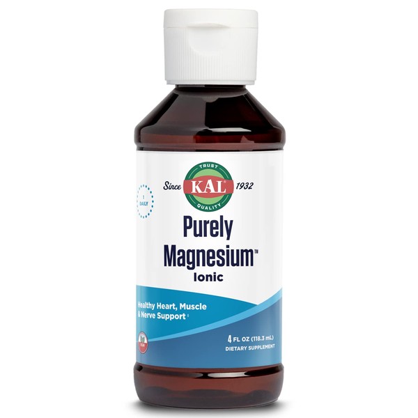 Kal 400 Mg Pure Purely Magnesium, 4 Fluid Ounce