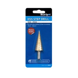 BlueSpot Tools - HSS Step Drill 4-22mm