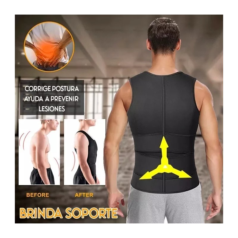 Shaperx Faja Deportiva Gym Quema Grasa Corrector De Postura 607152