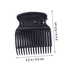 Healvian 12pcs Hair Claw Clips Heat Insulation Clips for Women Hair Fixing Salon and Home Use