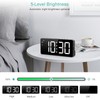ORIA Digital Alarm Clock, LED Bedroom Clock with Bluetooth Sync