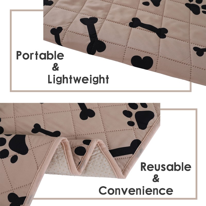 nanbowang Waterproof Blankets for Large Dogs Dog Bed Covers, Water