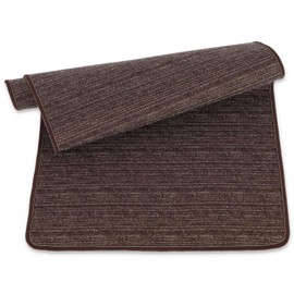 Casatessile Melange 53 cm Wide Kitchen Rug, Marrone, 400 cm