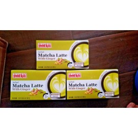 Gold Kili 3 PACK GOLD KILI INSTANT MATCHA GREEN TEA GINGER LATTE (10 BAGS EACH)