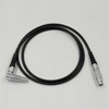 Rotatable Right Angle LEMO-Compatible 0B 2-Pin Male to 2-Pin Male