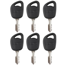 6PCS Lawn Mower Ignition Keys GY20680 Replacement for Jo-hn Deere 1026R 2025R 2026R LA LT SST X Series 1026R L100 L108 L111 L118 L130 LA125 LA130 LA135 LT150 LT155 D110