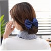 2 redecillas para moño gorros para el cabello con lazo