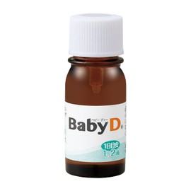 Nitan Morishita BabyD 0.1 oz (4.2 g), Approximately 90 Drops, Nutritional Functional Food, Supplement, Vitamin D Supplement, Calcium Absorption Support, Helps Bone Formation