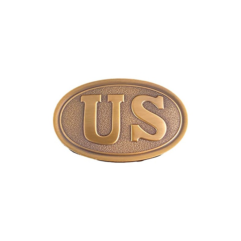 US Army Civil War Union Enlisted Solid Brass Belt Buckle,