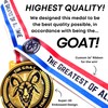 We Da Goat The Goat Medal Award Medal (Goat Medal