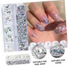 Healeved Fingernail Decorative Paillette Manicures Irregular Star Sequin for Nail