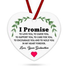 Christian Religious Gift for Godchild Ornaments Christian Gifts for Women Men Kids Religious Gift from Godmother Baptism Gifts First Communion Presents for Godson Goddaughter Godchild