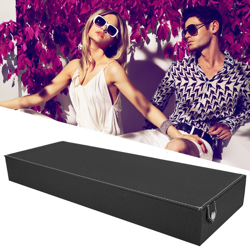 8 Grids Portable Glasses Display Case Travel Sunglasses Storage Case