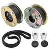 Anxingo 131-4529 Drive Belt Tensioner and Idler Pulley Kit Replacement