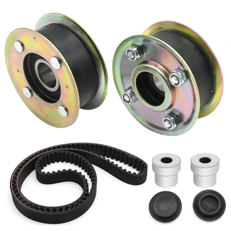 Anxingo 131-4529 Drive Belt Tensioner and Idler Pulley Kit Replacement
