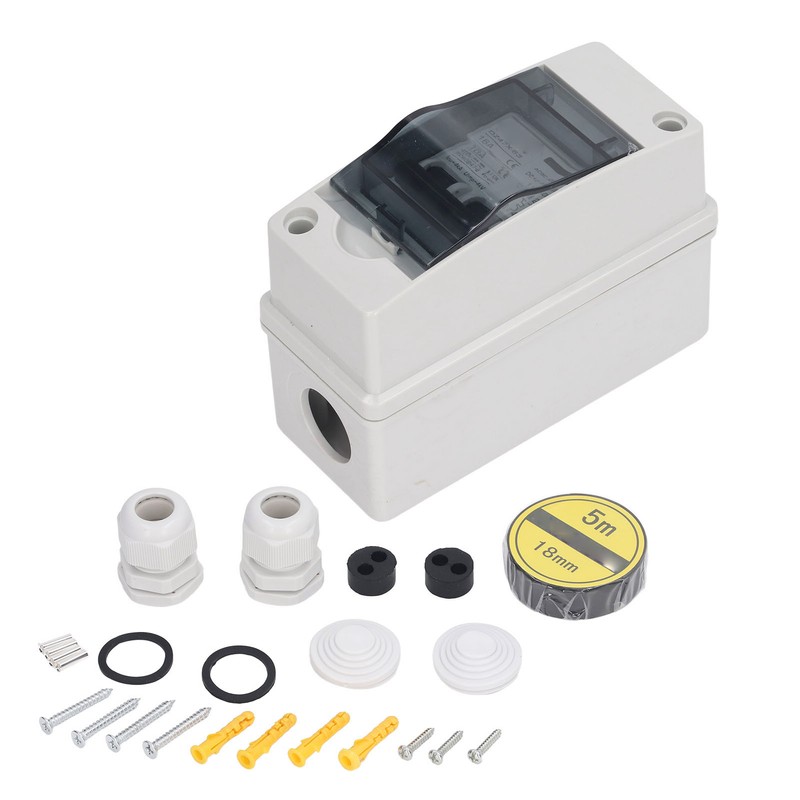 Circuit Breaker 2P 16A IP65 Waterproof PV Solar Disconnect Switch