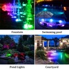 T-SUN Solar Pond Light LED Underwater Pond Light Solar Fountain