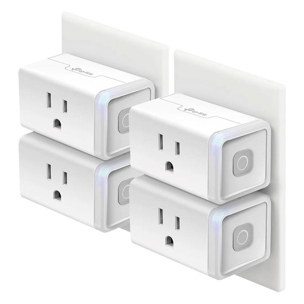 Kasa Smart Plug HS103P4, Smart Home Wi-Fi Outlet Works with