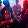 Lecute 10 Vasos Tequileros Luminosos Led Shot Caballito Bar Fiesta