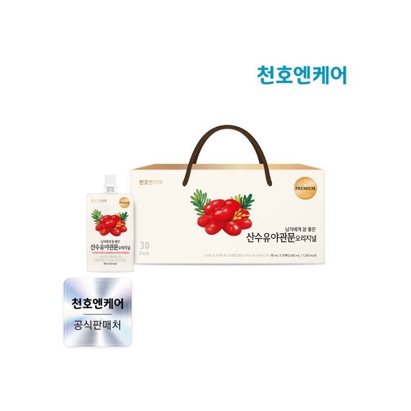 Cheonho Ncare Cornus officinalis Night Gate Original 80ml 30 packs