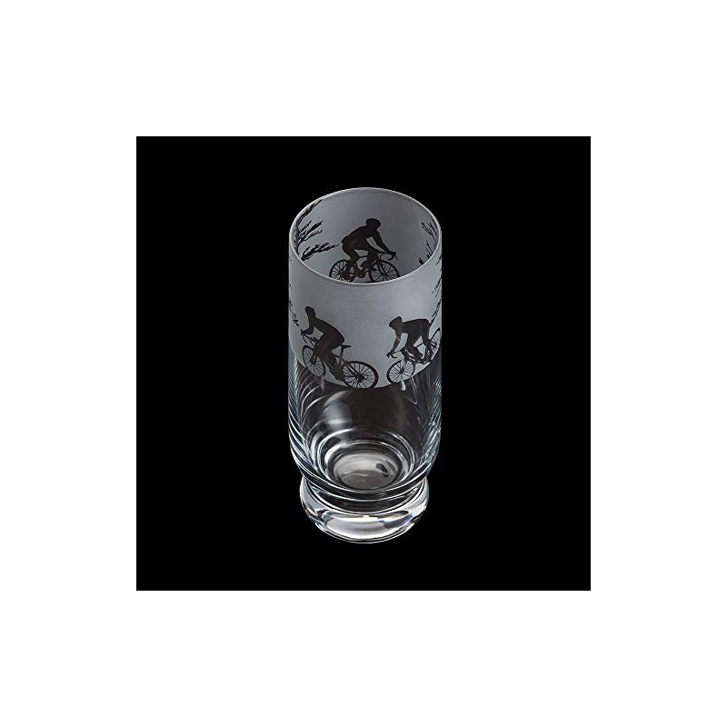 Dartington Crystal TU3407/6/CYCLING Aspect Highball Cycling, 160 mm (H) 38