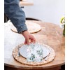 Frundoo Pack of 40 Napkins Eucalyptus Green Eucalyptus Decorative Napkins
