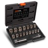 THINKWORK Bolt Extractor Kit, 18-Piece Nut Extractor Socket Set, 3/8"
