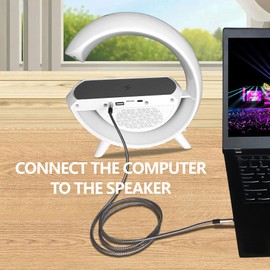 3.5mm Audio Cable Aux Cord 3.5mm Male to Male Nylon Braided Headphone Jack Cable Audio Auxiliary Input Adapter for Car, Headphones, Home Stereos, Speaker, Phone(7.5FT)